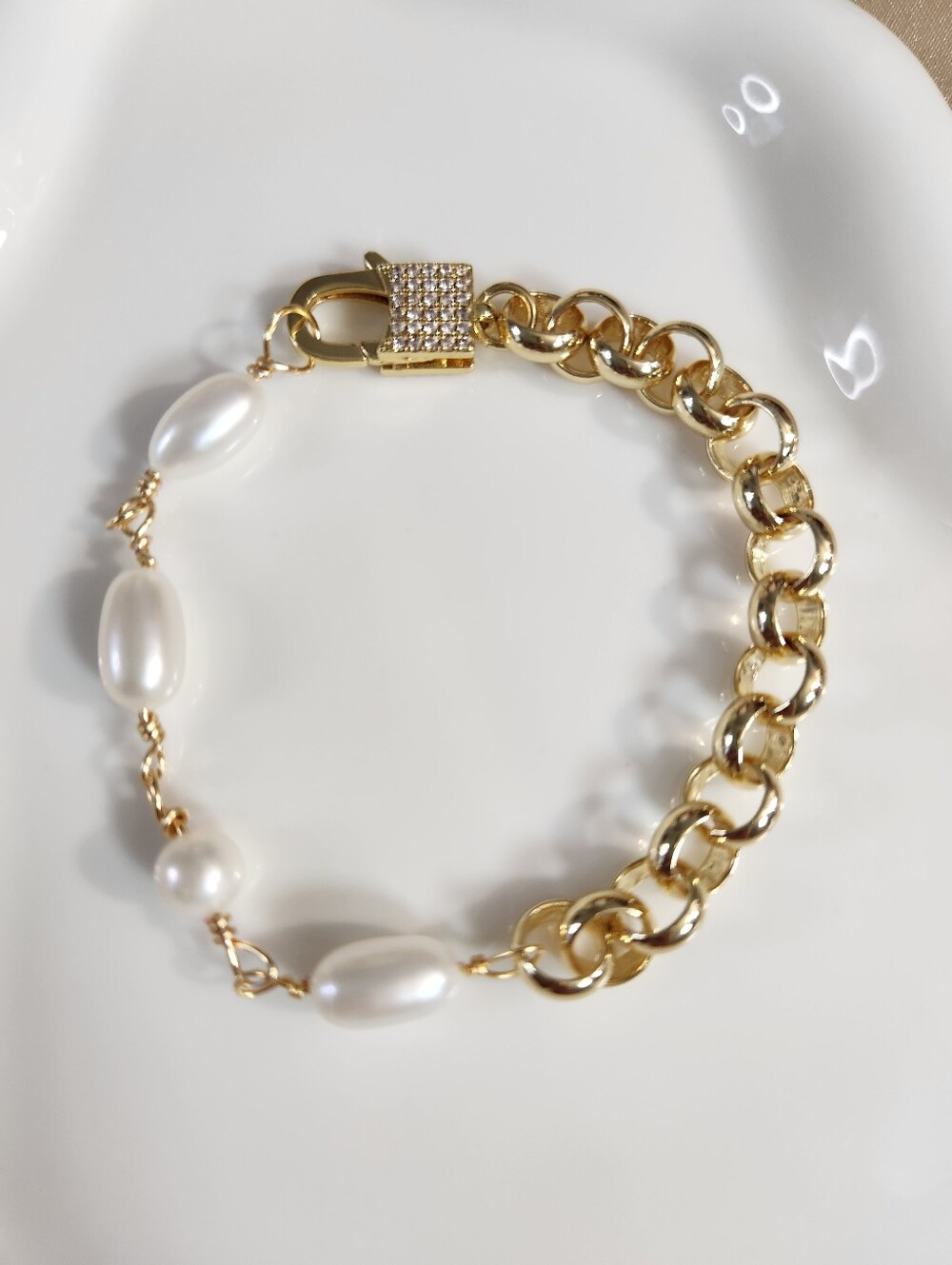 Handmade Freshwater Pearl Bracelet